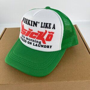 Ian Connor SICKO laundry trucker hat